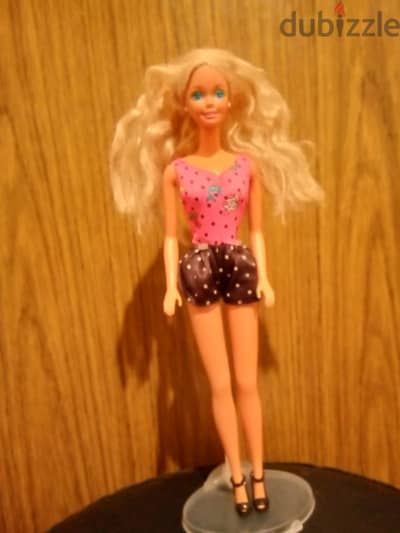 Barbie CAPRI wearing as new doll 1990 Bend legs turns her waist+Shoes.