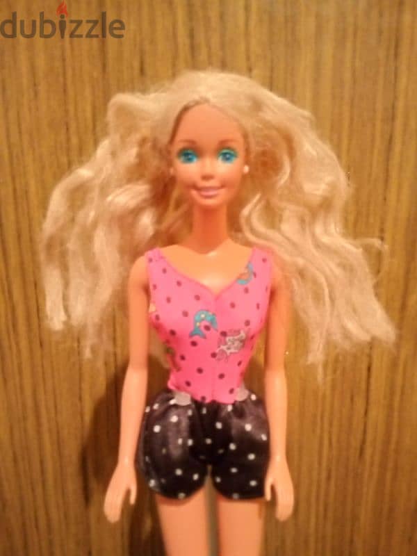 Barbie CAPRI wearing as new doll 1990 Bend legs turns her waist+Shoes. 1