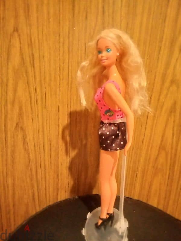 Barbie CAPRI wearing as new doll 1990 Bend legs turns her waist+Shoes. 2