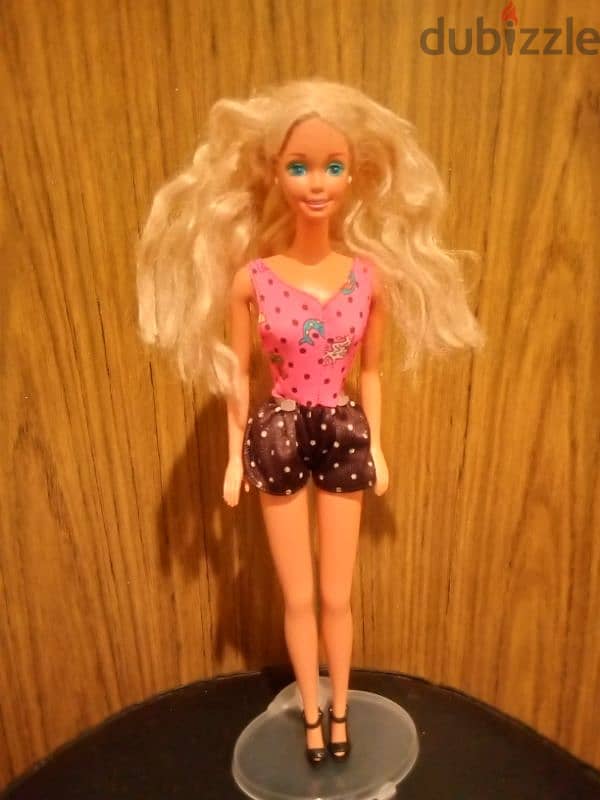 Barbie CAPRI wearing as new doll 1990 Bend legs turns her waist+Shoes. 7