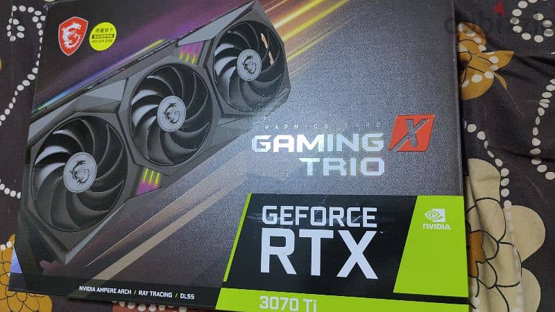 MSI RTX 3070ti gaming x trio 0