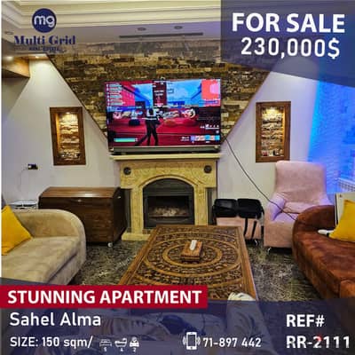 RR-2111 / Apartment for Sale in Sahel Alma , شقة للبيع في ساحل علما