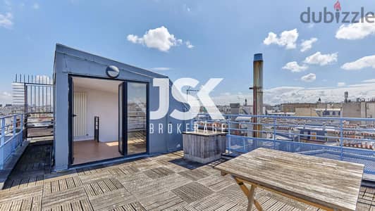 L16562- DUPLEX WITH TERRACE FOR SALE l PARIS 17ème l FRANCE