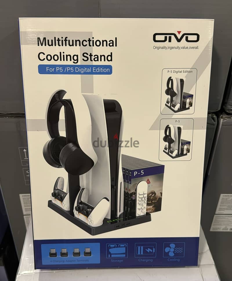 Oivo multinational cooling stand for ps5 0