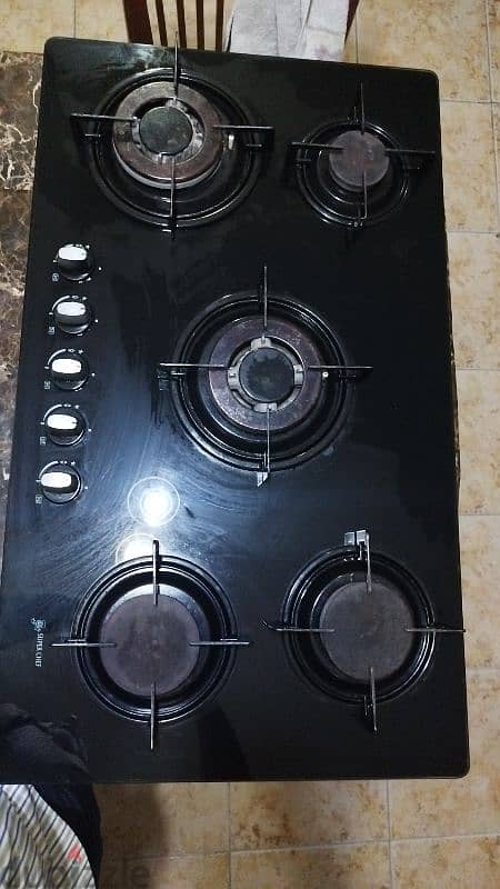 غاز انكستري مع فرن oven integrated 4