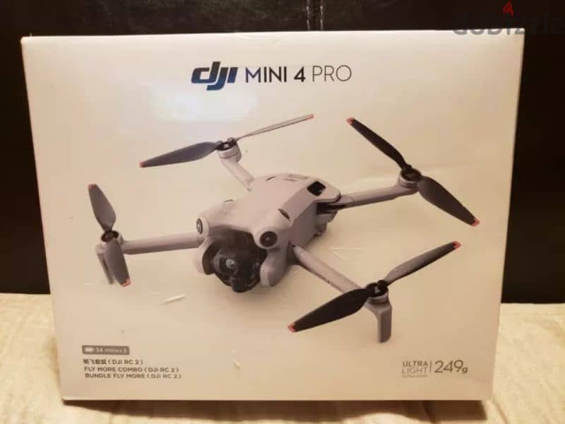 DJI Mini 4 Pro Fly More Combo Plus Camera Drone (with RC 2 Remote) 1