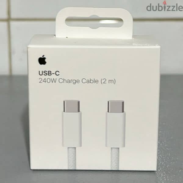 Apple usb-c 240w charge cable 2m last original 0