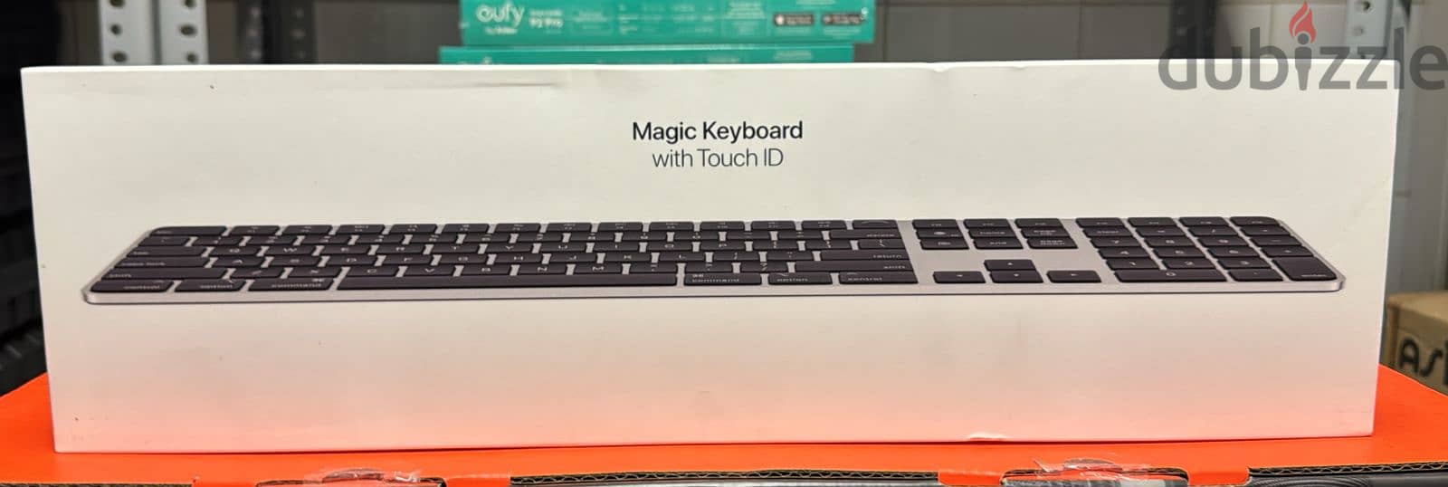 Magic Keyboard with toucb id and numeric keybad black MMMR3 0