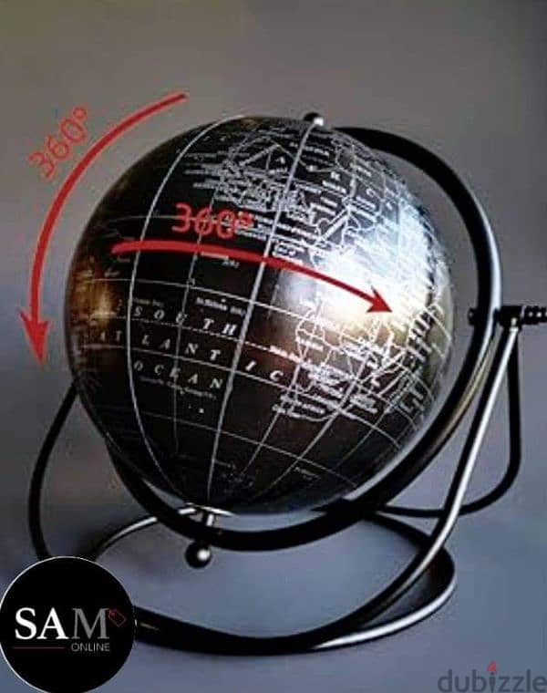 3D World Geometric Globe 1