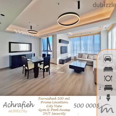 Ashrafieh | Signature | Furnished/Equipped/Decorated 200m² | View