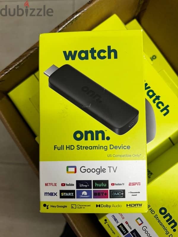 Mi Tv Stick tv box, Onn,google chrome 5