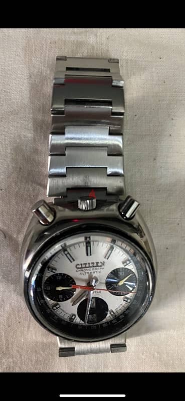 super rare seiko bullhead or Mickey Mouse chronograph 7