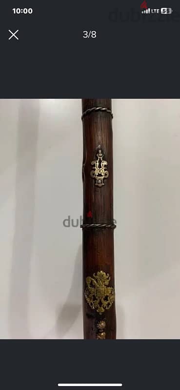 rare 19th century Scottish gents walking stick 1