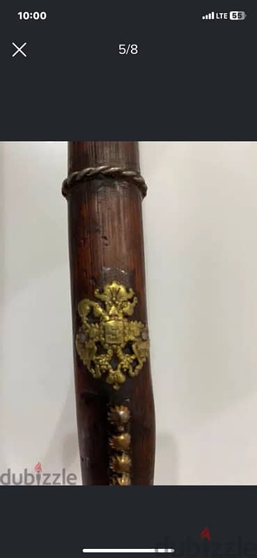 rare 19th century Scottish gents walking stick 3