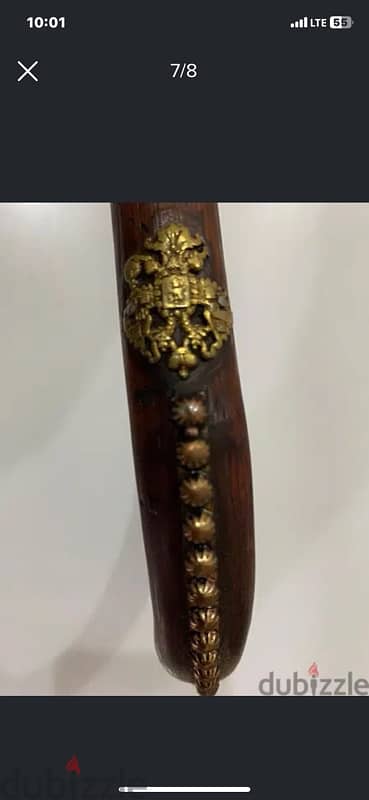 rare 19th century Scottish gents walking stick 5