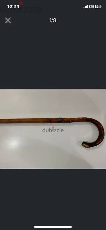 super rare 19th century Scottish gents walking stick 1