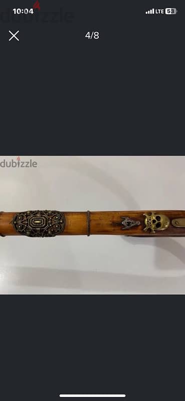 super rare 19th century Scottish gents walking stick 3