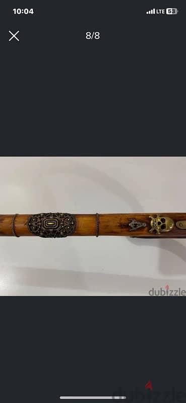 super rare 19th century Scottish gents walking stick 6