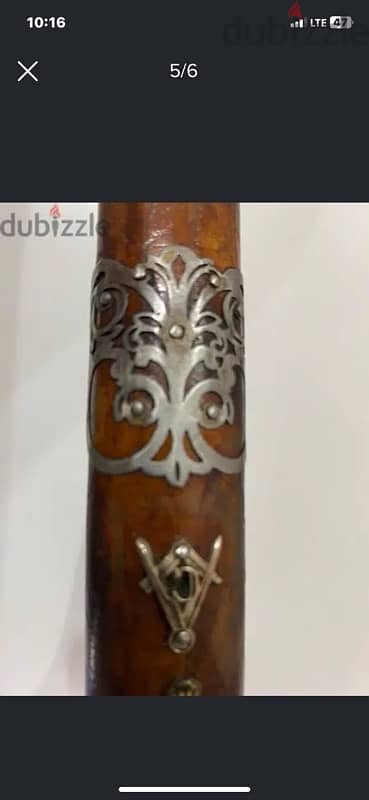 rare 19th century Scottish gents walking stick 4