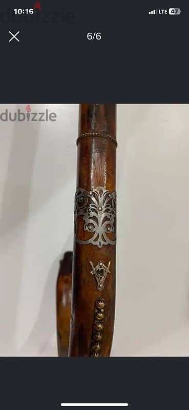 rare 19th century Scottish gents walking stick 5