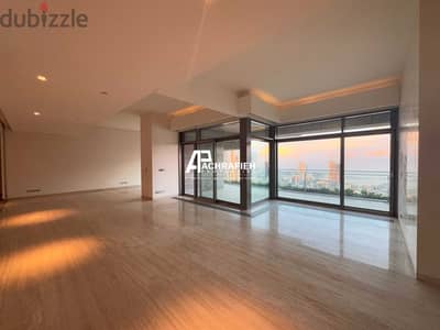 Open Panoramic Sea View - High Floor - Apartment For Sale In Achrafieh