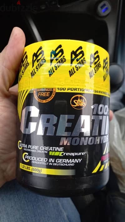 all stars creatine 600g made in germany fruit punch