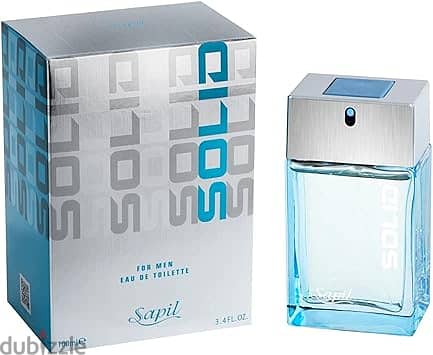 Sapil Solid for Men Eau De Toilette 100ml 0