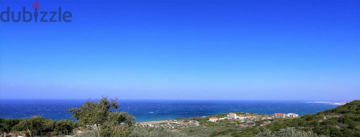 AMAZING LAND IN JBEIL PRIME (800Sq) WITH SEA VIEW, (JB-321) 0