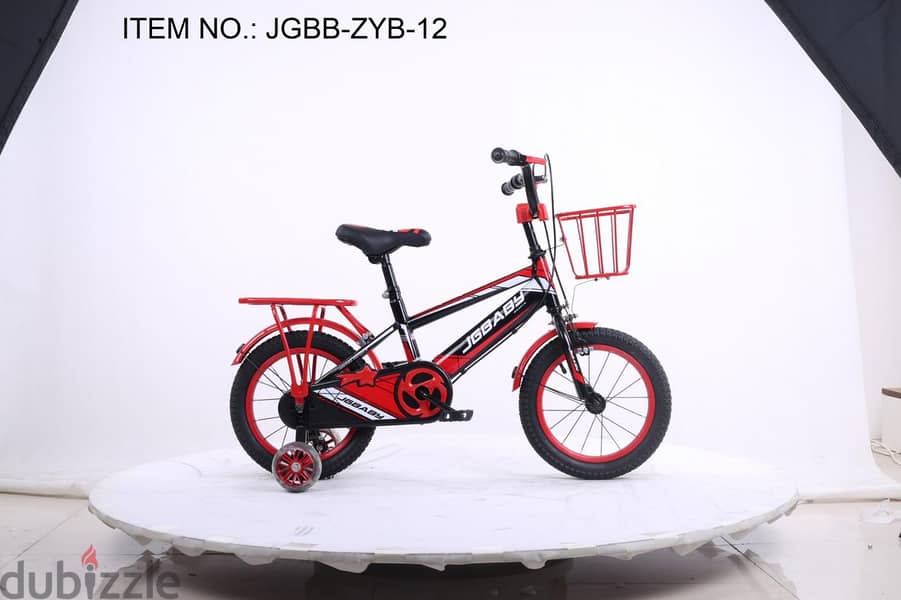 Bicycle kids 12 inch JGBB-ZYB black&red original and new price 0