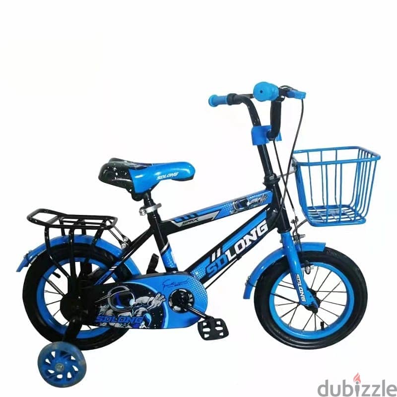 Bicycle kids 12 inch JGBB-ZYB blue great and new price 0