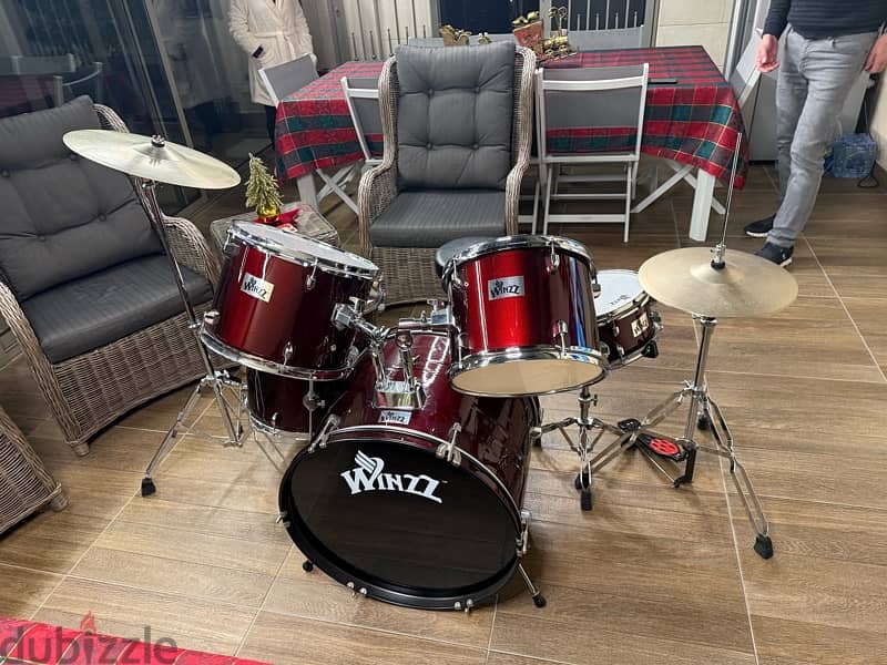 Winzz beginner drum set 0