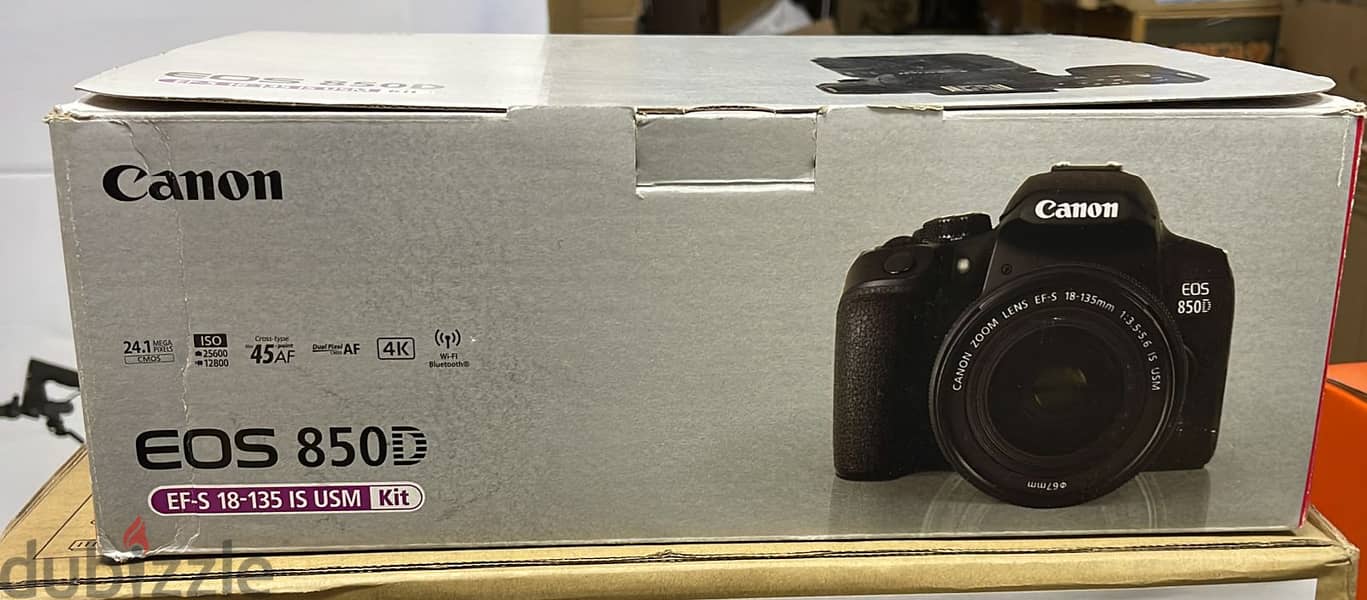 CANON EOS 850D EF-S 18-135 IS USM Kit original & good price 0