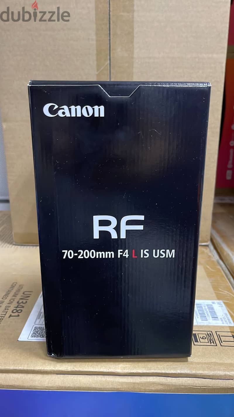 Canon Lens RF 70-200mm F2.8 L IS USM brand new & great price 0