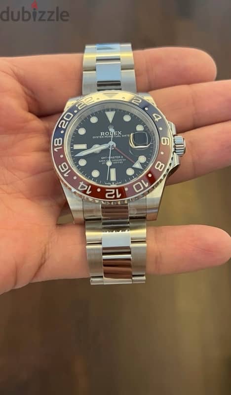 Rolex GMT-Master 2 pepsi swiss clone 1:1 3