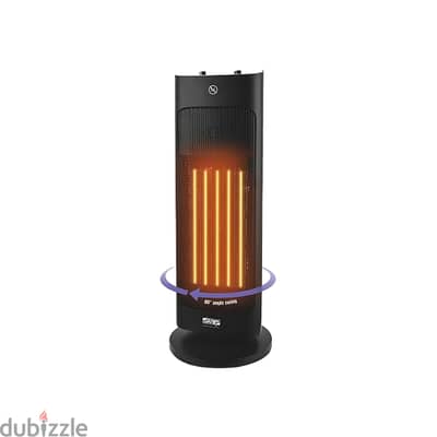 DSP Tower Fan Heater – 80° Oscillation with Thermostat, 2000W