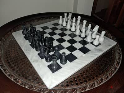 Onyx Chess Handmade 40×40cm