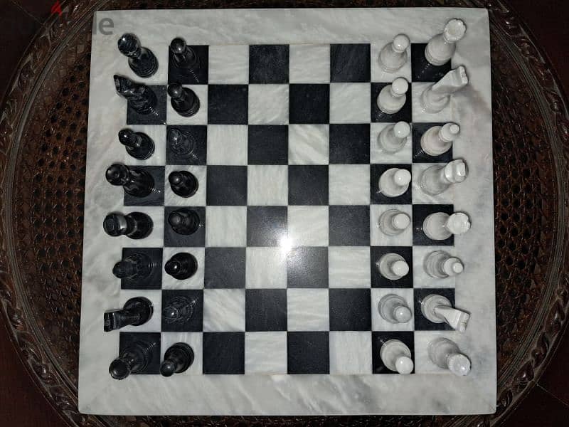 Onyx Chess Handmade 40×40cm 2