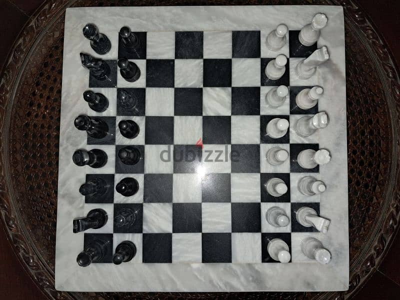 Onyx Chess Handmade 40×40cm 2