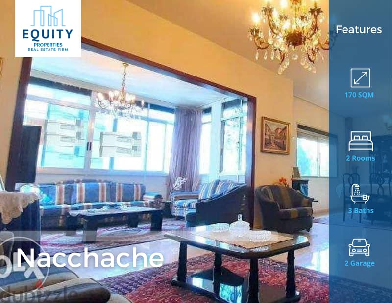 Fully Furnished Apartment For Rent In Naccache شقة للإيجار #JM116620 0