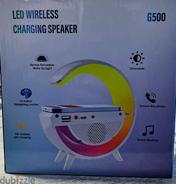 led wireless charging speaker 1