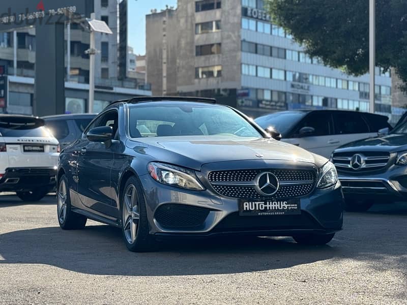 2017 Mercedes C300 4Matic Coupé AMG Pack “CLEAN CARFAX” 0