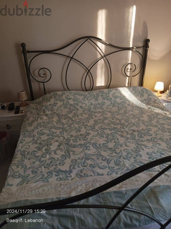 wrought iron bed 1