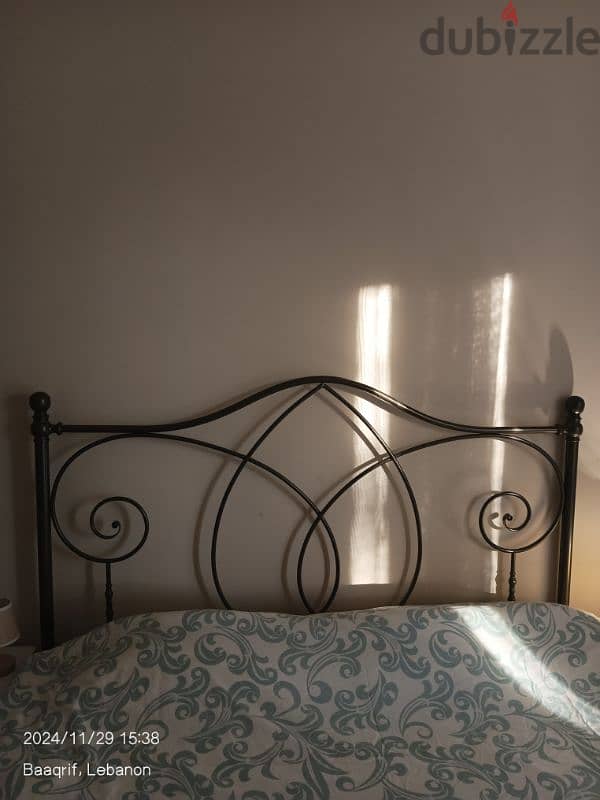 wrought iron bed 2