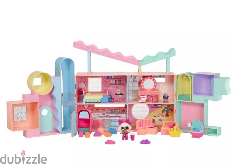 L. O. L. Surprise! Squish Sand Magic House with Tot - 1