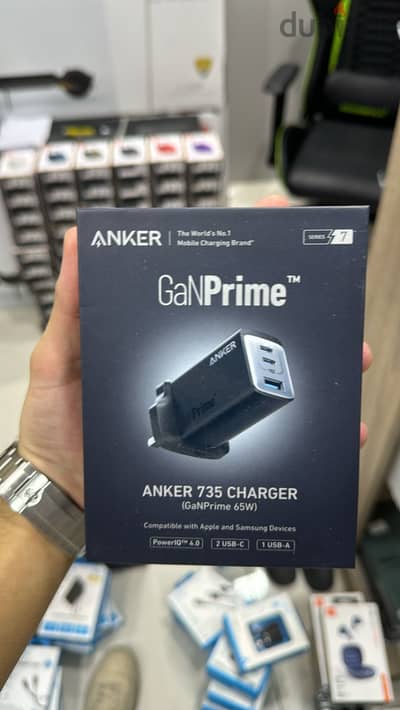 Anker 735 charger (GanPrime 65w)