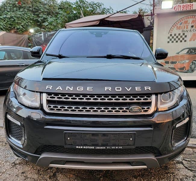 Land Rover Evoque 2016 Hse luxury package 0