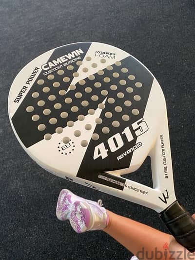 used like new racket + cover