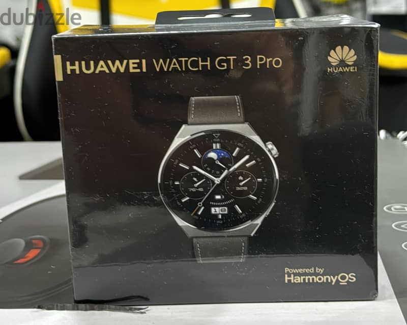 Huawei watch GT 3 pro leather gray best and original offer 0