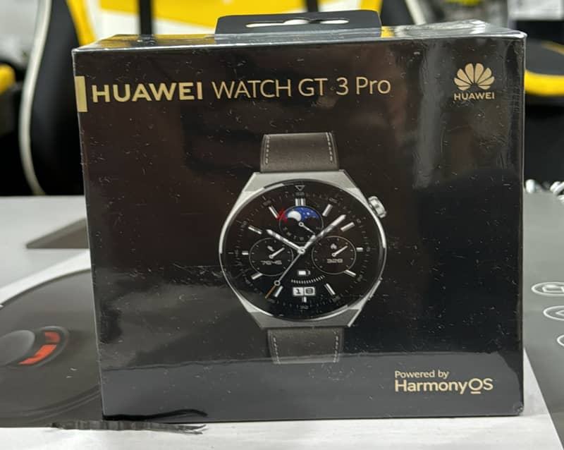 Huawei watch GT 3 pro leather gray 0