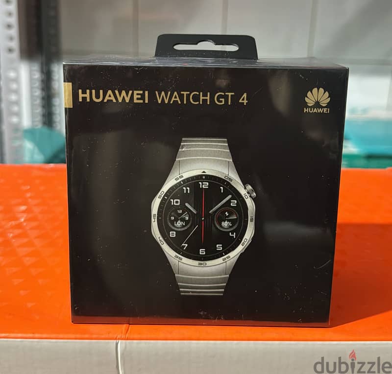 Huawei Watch GT 4 46mm Stainless steel Grey amazing & original price 0